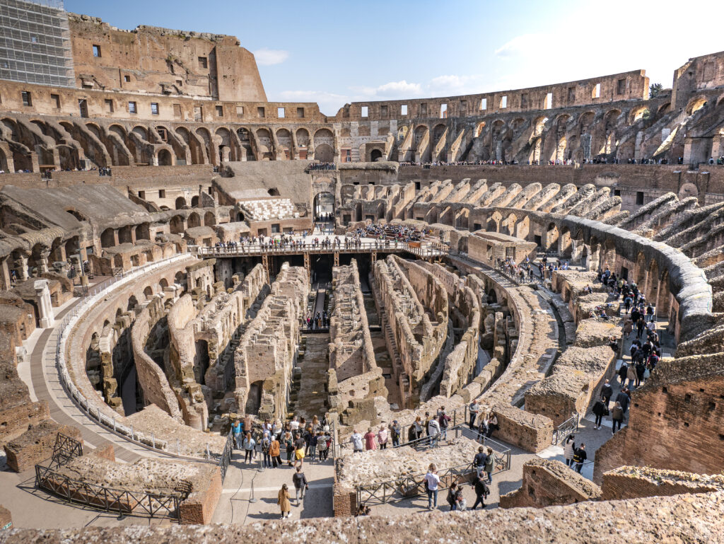 Interior View of the Colosseum Arena