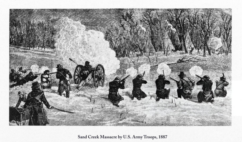 "Illustration depicting Native Americans forced to walk the Trail of Tears after the 1830 Indian Removal Act, enduring harsh conditions and suffering."